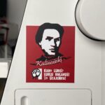 Налепка «Кастусь Каліноўскі»