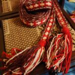 Пас тканы на дошчачках «Ярылаў крыж»