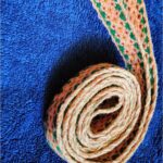 Пас тканы на дошчачках «Ромбы»