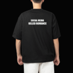 T-shirt "Social media killed romance"