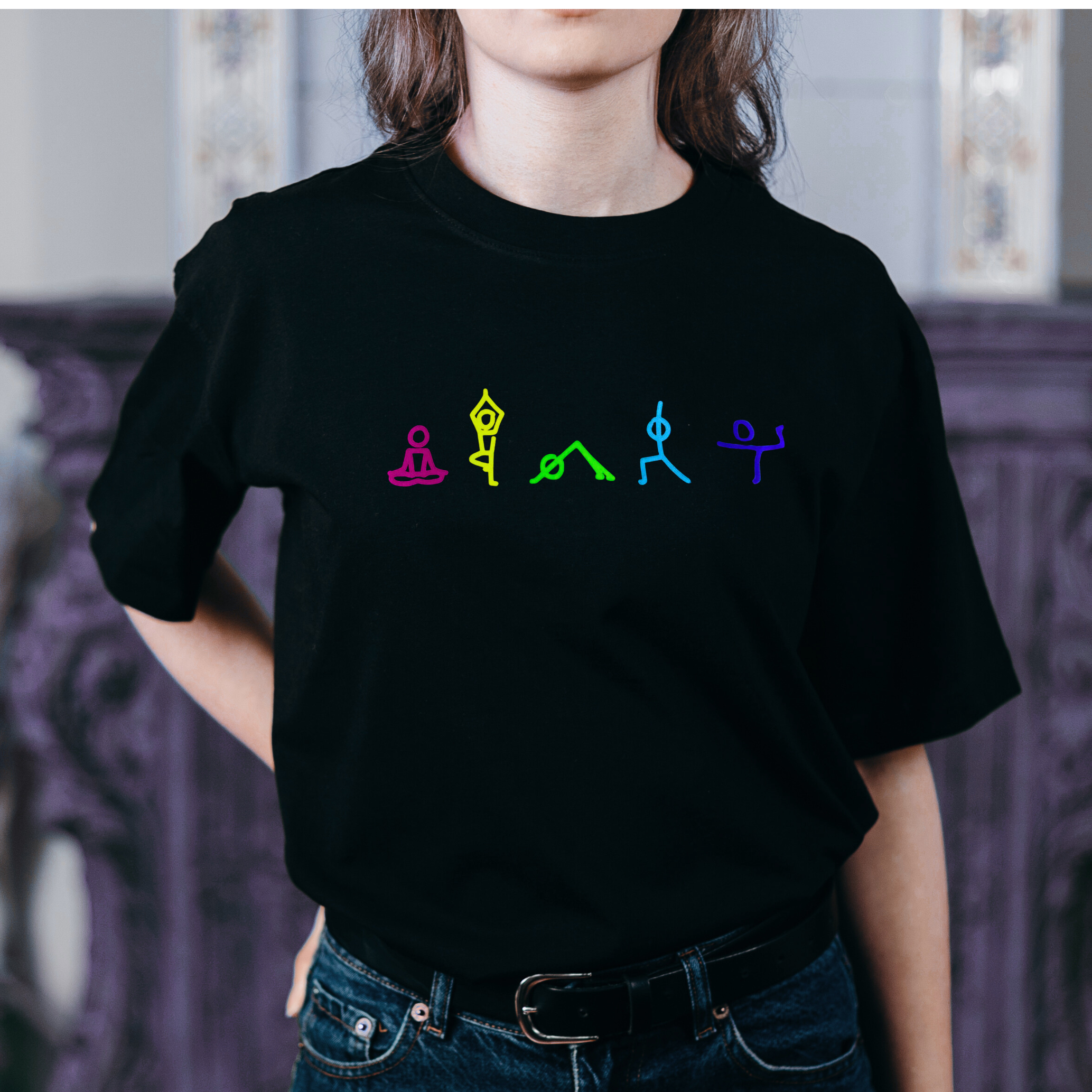 Neon yoga t-shirt - Image 2