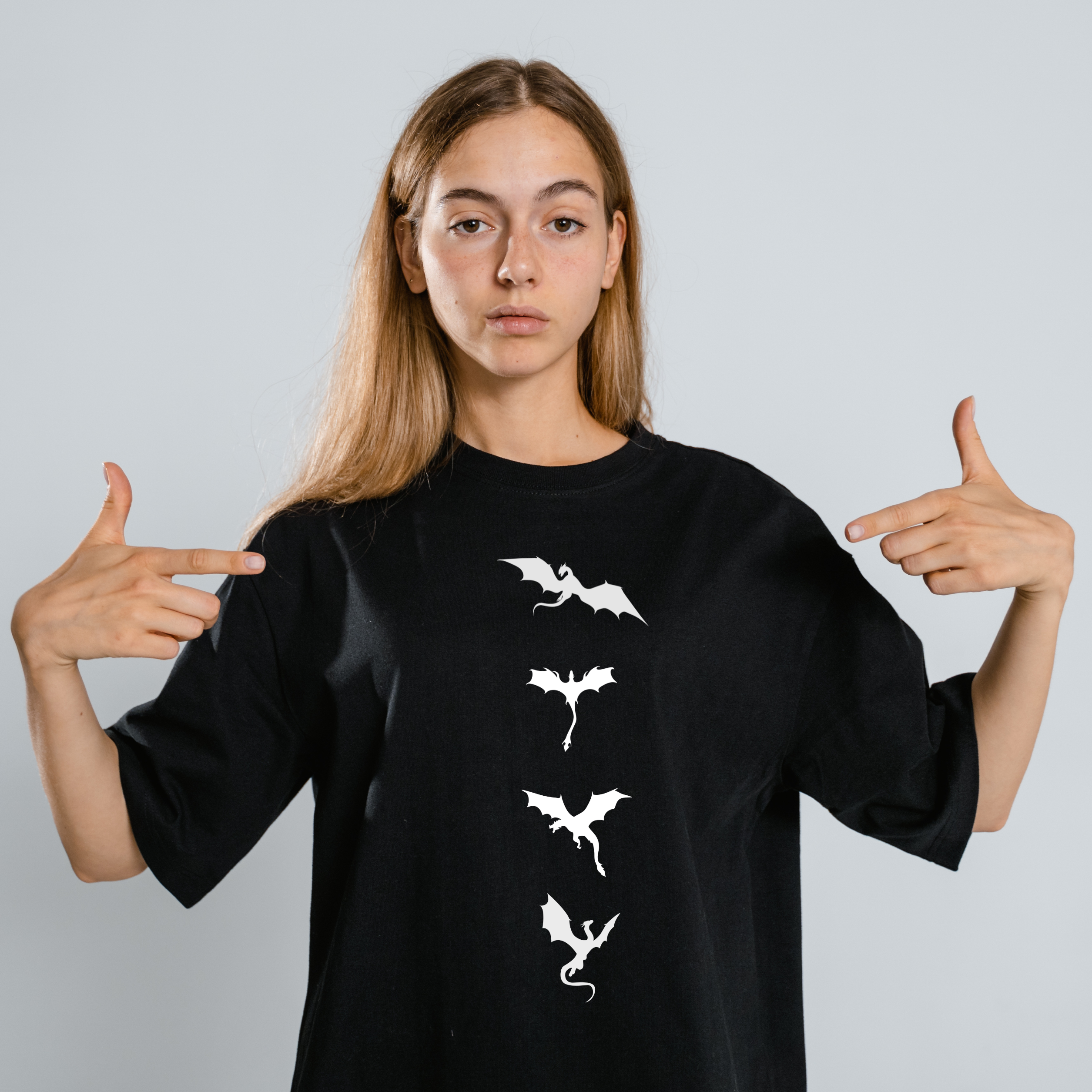 Dragon silhouette t-shirt - Image 2
