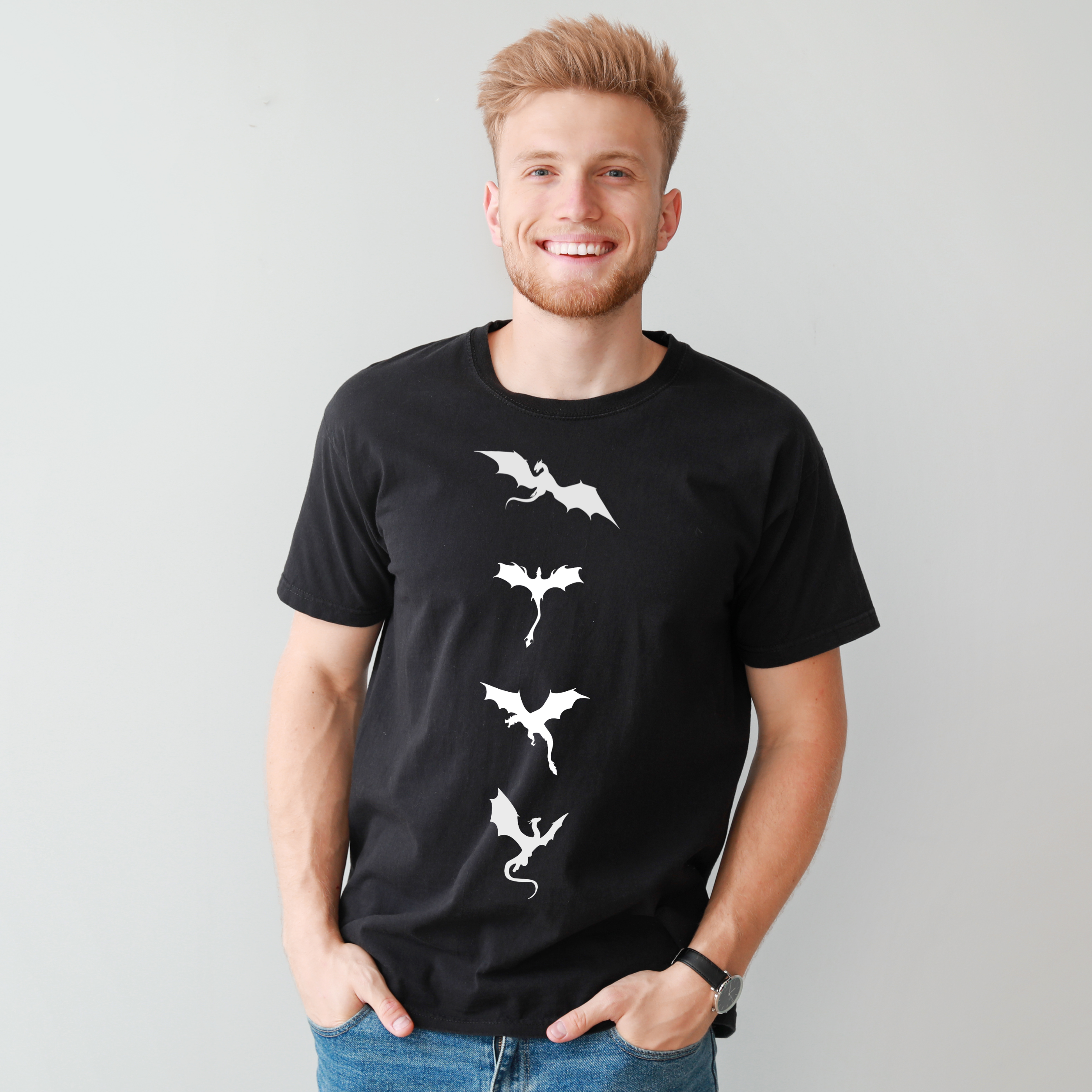 Dragon silhouette t-shirt