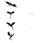 Dragon silhouette t-shirt - Image 5