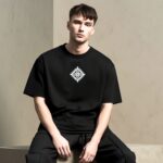 T-shirt with ethnic ornament
