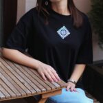 T-shirt with ethnic ornament - Image 3
