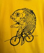 Футболка з рыбам-веласіпедыстам - Image 5
