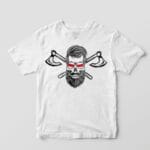 Футболка з чэрапам у акулярах