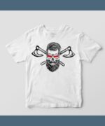 Футболка з чэрапам у акулярах