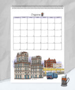Каляндар 2026 перакідны на спружыне - Image 6