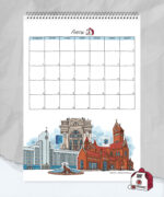 Каляндар 2026 перакідны на спружыне - Image 7