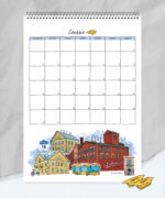 Каляндар 2026 перакідны на спружыне - Image 8