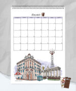 Каляндар 2026 перакідны на спружыне - Image 9