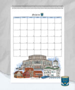 Каляндар 2026 перакідны на спружыне - Image 13