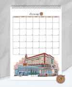 Каляндар 2026 перакідны на спружыне - Image 16