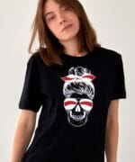 Футболка з чэрапам у павязцы і акулярах - Image 4