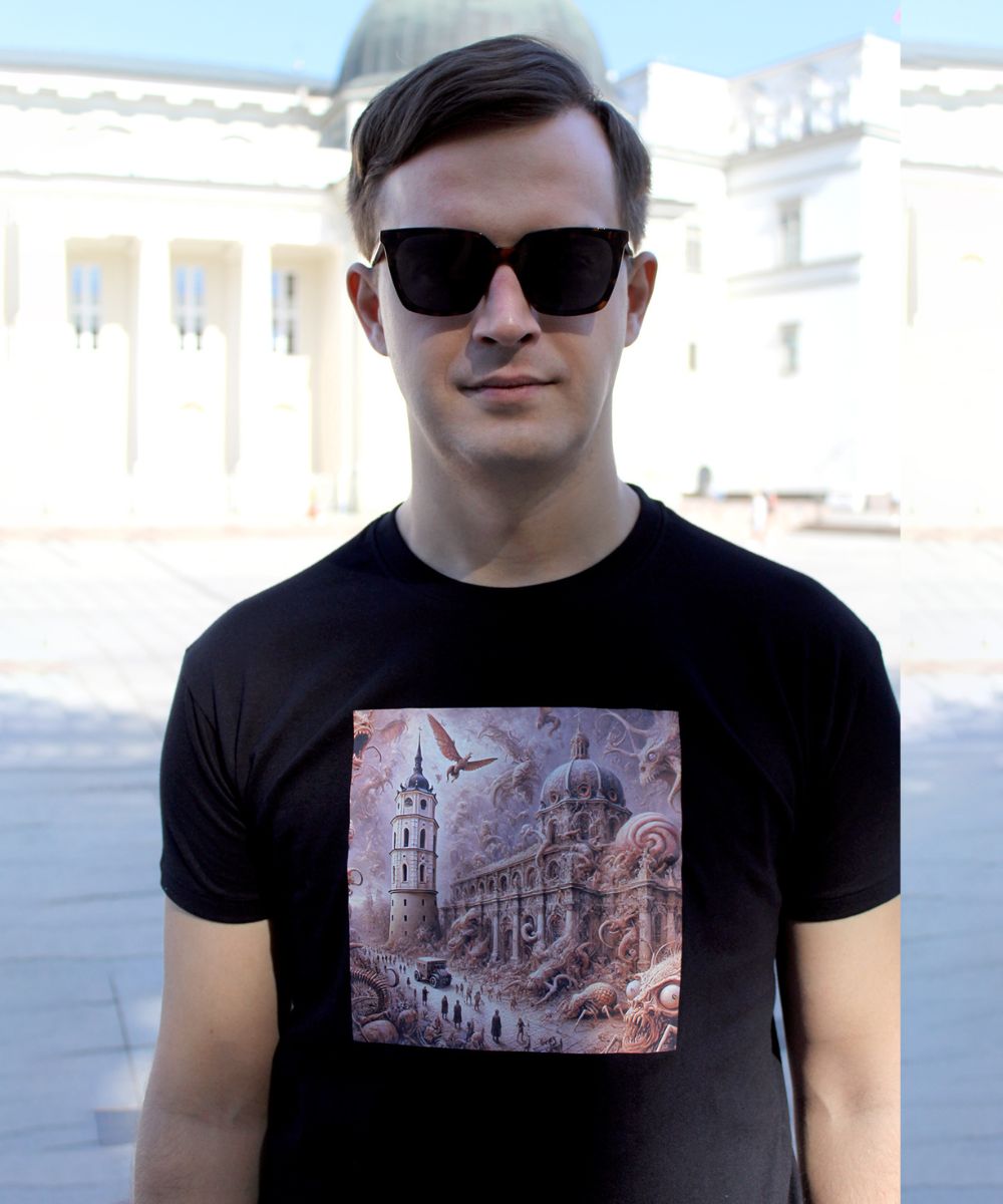 40987693ў Футболка з Вільняй у стылі Босха - Image 1