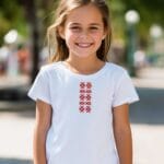 Футболка з вышыўкай