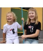 Футболка з вожыкам-патрыётам