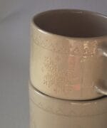 Керамічны кубак з беларускім арнаментам